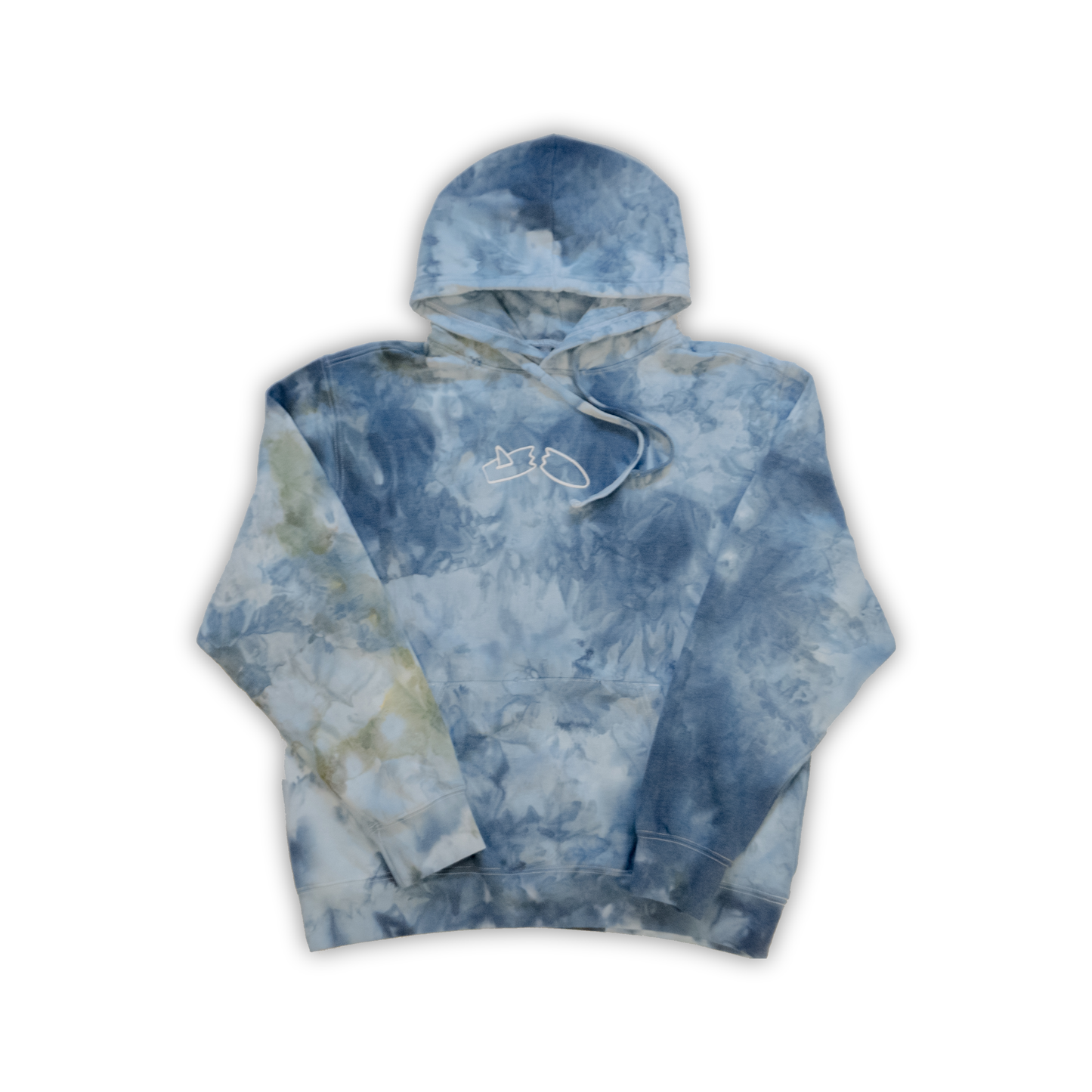 Overdyed Broken Board Hoodie