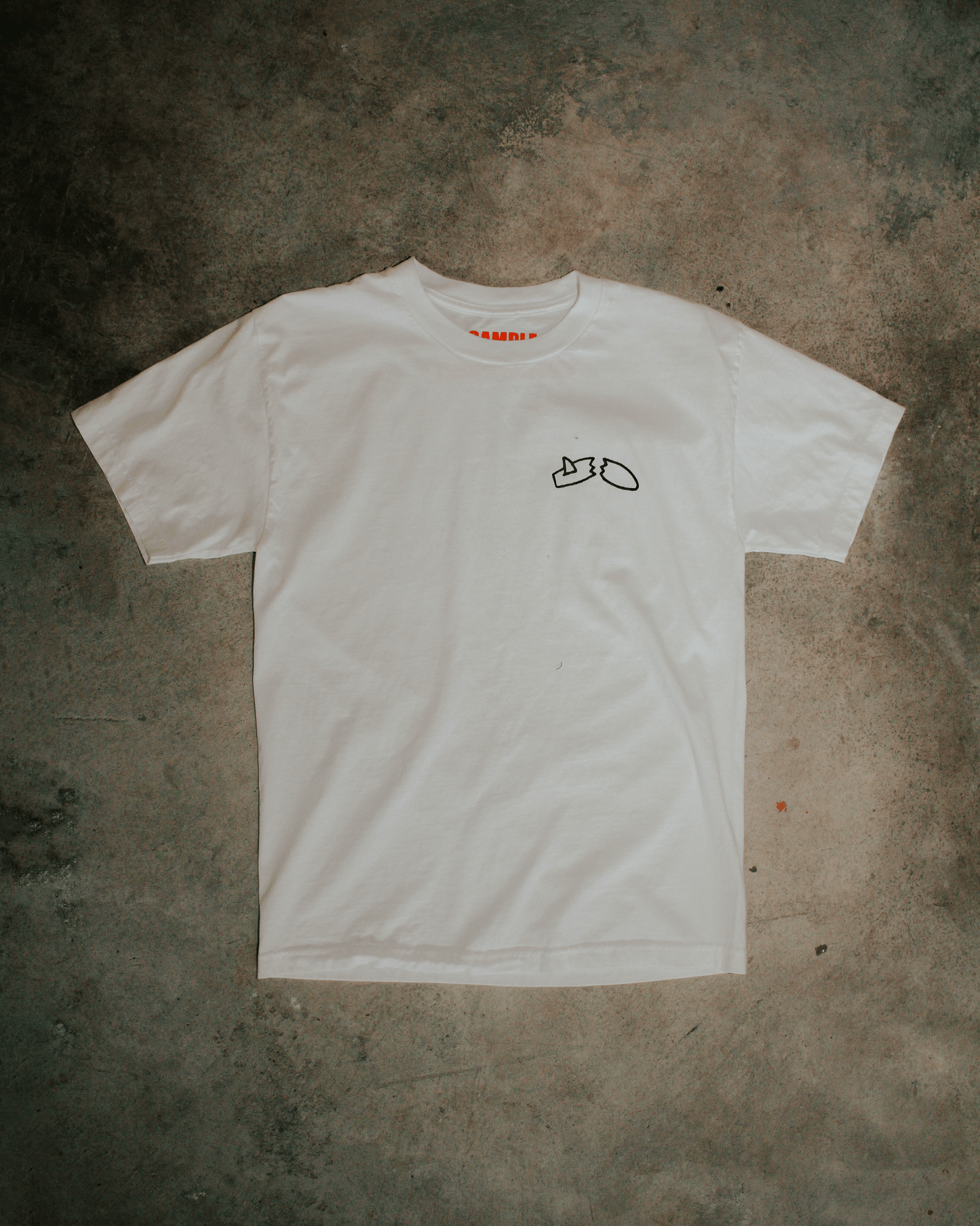 Believer Tee in White (SAMPLE)